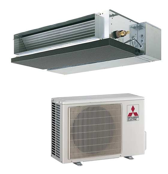 Купить канальный кондиционер Mitsubishi Electric SEZ-KD25VAQ/SUZ-KA25VA4