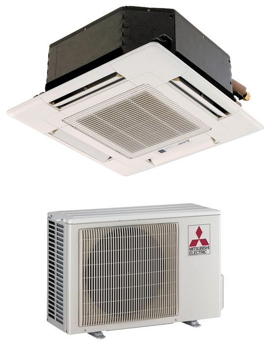 Купить кассетный кондиционер Mitsubishi Electric SLZ-KA35VAL3/SUZ-KA35VA4